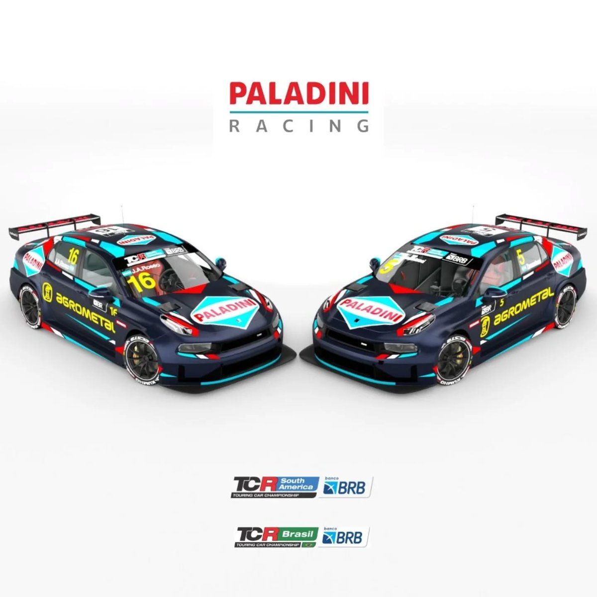 A warm welcome to #PaladiniRacing who will field two #LynkCo 03 #TCR race cars in #TCRSouthAmerica and #TCRBrazil this year for experienced drivers Juan Angel Rosso and Fabián Yannantuoni! 🇦🇷
Learn more 👉 bit.ly/42KjGPo