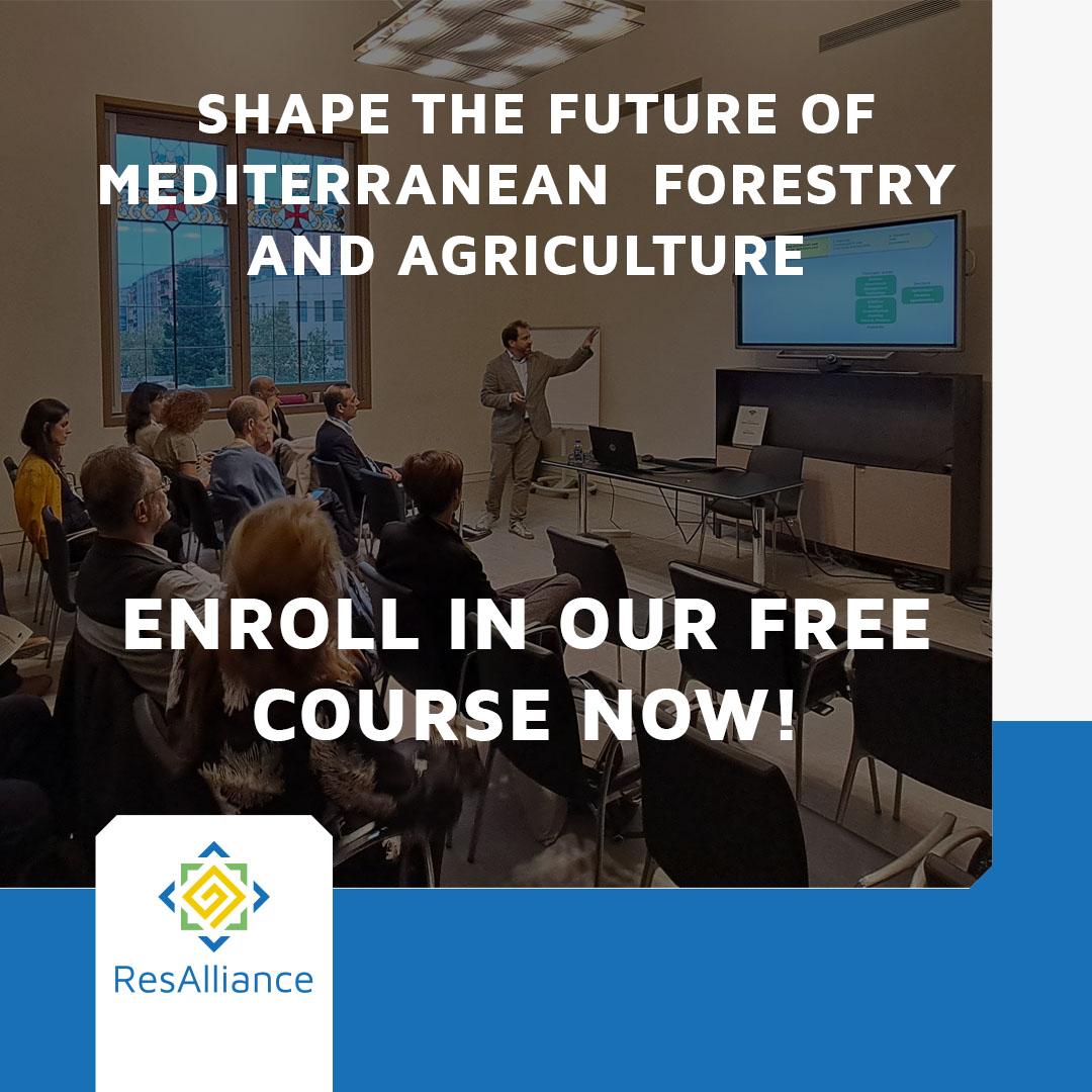 Are you affected by floods, wildfires or droughts? 
Don't panic! Join the Resilience for Mediterranean Landscapes MOOC to learn from leading experts, case studies and practical solutions for forestry &amp; agriculture.
✅ Free, online, on-demand <a href="/ResAlliance/">Resilience Alliance</a> 
resalliance.eu/resilience-for…