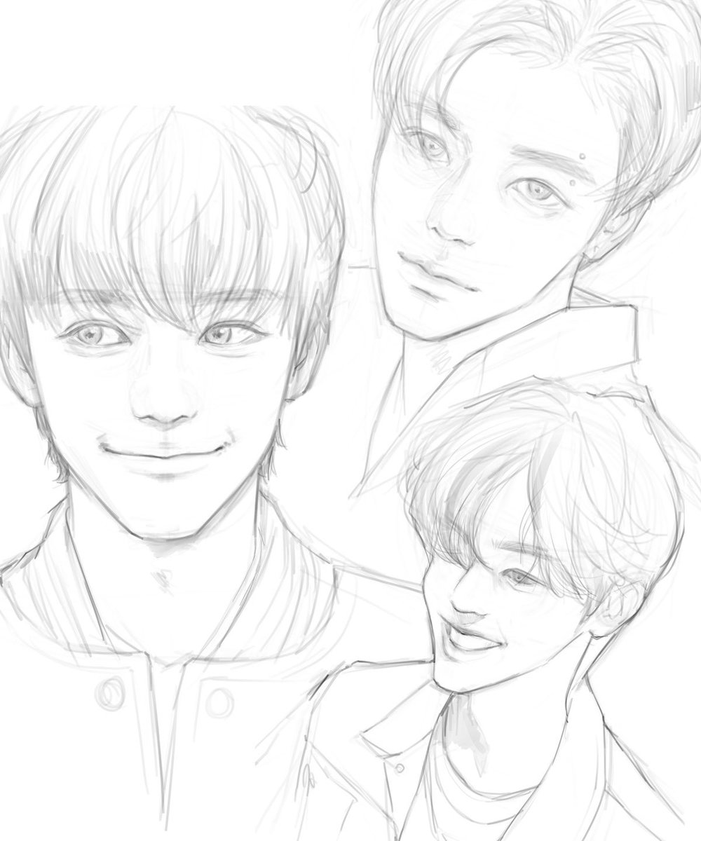 yusof_mode's tweet image. 그냥 스케치만..