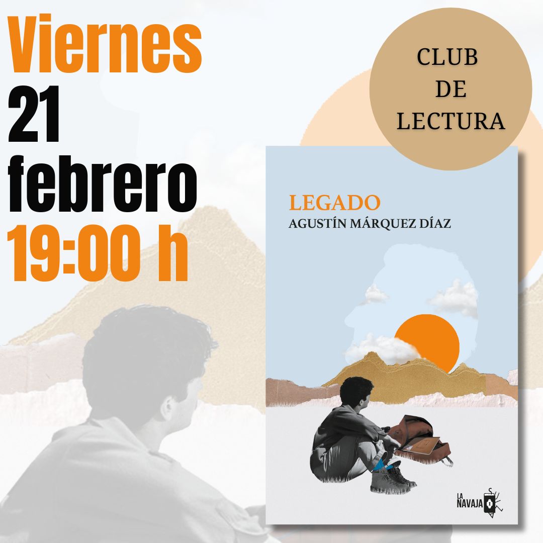 Librería & Atelier Fábula (@fabulalibreria) on Twitter photo 🟠Club de lectura🟠
Arrancamos 2025 con 'Legado' (La Navaja Suiza, 24') de Agustín Márquez Díaz. Nos acompañará el autor para hablar sobre el libro y su labor de escritor y editor.
📆Viernes 21feb.
⏰19h.
📍Atelier de Fábula
💶Gratuito.
🔗libreriafabula.com/libro/-club-de…
<a href="/navajasuiza_ed/">La Navaja Suiza Editores</a> 🟠Club de lectura🟠
Arrancamos 2025 con 'Legado' (La Navaja Suiza, 24') de Agustín Márquez Díaz. Nos acompañará el autor para hablar sobre el libro y su labor de escritor y editor.
📆Viernes 21feb.
⏰19h.
📍Atelier de Fábula
💶Gratuito.
🔗libreriafabula.com/libro/-club-de…
<a href="/navajasuiza_ed/">La Navaja Suiza Editores</a>