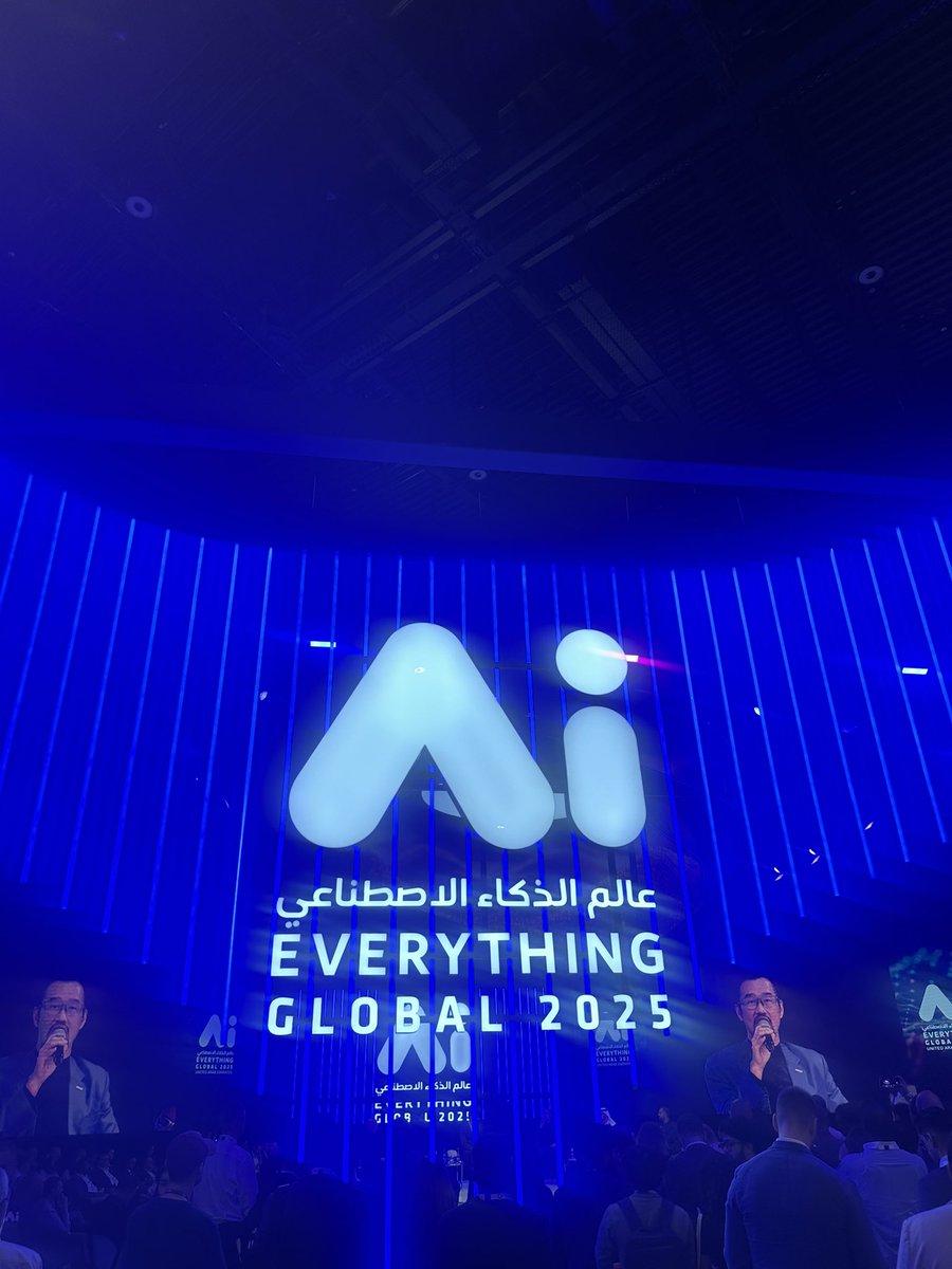enikoofar's tweet photo. I was lucky to have the opportunity to attend AI Everything Global 2025 in Dubai and learn from industry leaders about the future of AI. The insights shared on innovation, ethics, and real-world applications were truly inspiring.

#AI #Innovation #AIEverything2025 https://t.co/qxhqvs3jit