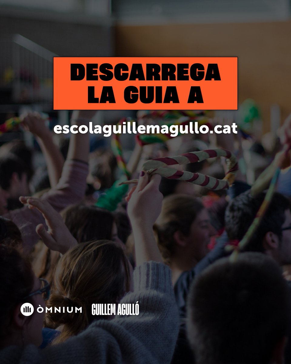 Òmnium Cultural (@omnium) on Twitter photo <a href="/EFGuillemAgullo/">Escola de Formació Guillem Agulló</a> Davant de l'auge de la desinformació, la pèrdua de memòria històrica i l'augment de l'extrema dreta, donem eines a qui ja actua per transformar la societat per fer front als discursos d'odi.
L’educació i de l’associacionisme és clau per a la construcció del país que volem. <a href="/EFGuillemAgullo/">Escola de Formació Guillem Agulló</a> Davant de l'auge de la desinformació, la pèrdua de memòria històrica i l'augment de l'extrema dreta, donem eines a qui ja actua per transformar la societat per fer front als discursos d'odi.
L’educació i de l’associacionisme és clau per a la construcció del país que volem.