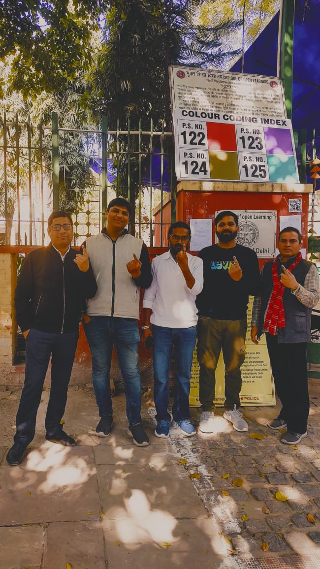 दिल्ली के विकास के लिए, लोकतंत्र के मजबूती के लिए वोट ज़रूर करें।
#DelhiAssemblyElection2025