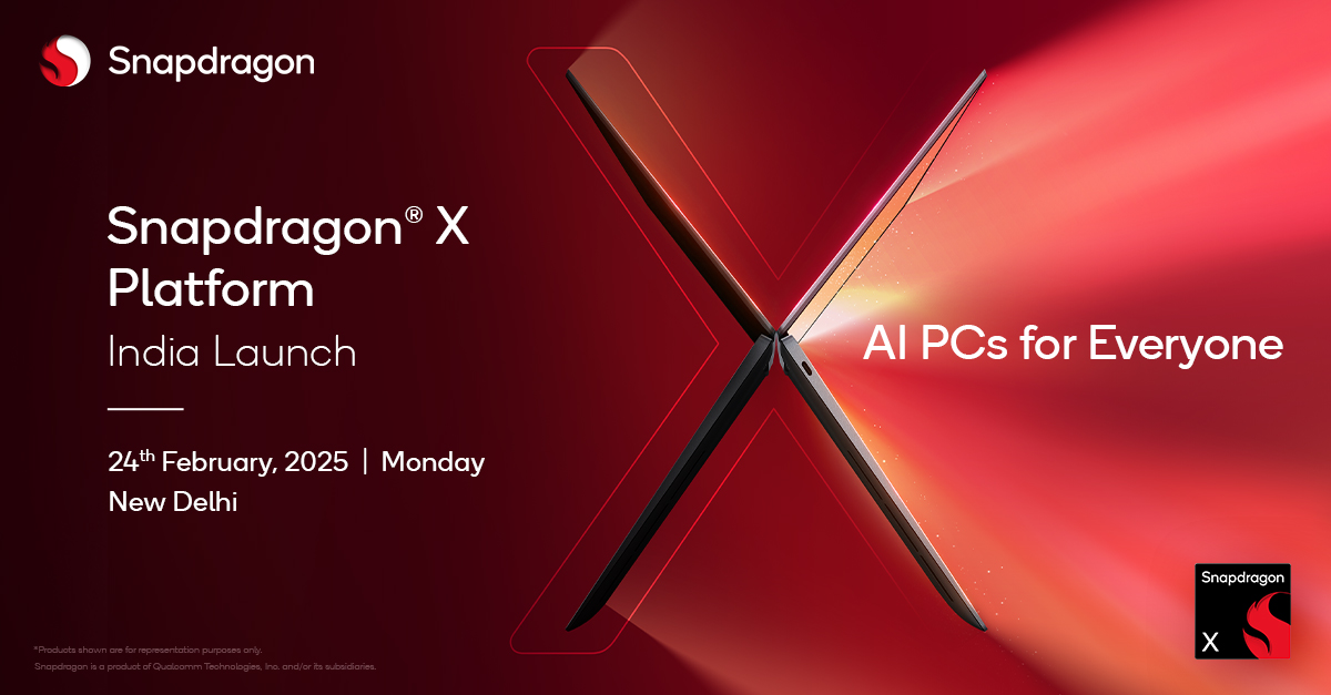 Savi Soin (@savisoin) on Twitter photo Picture abhi baaki hai, mere dost! š¬
India, we know you love the #Snapdragon X Elite & X Plus powered AI PCs, and it is time to get ready for the next blockbusterāCo-Pilot+ #AI PCs powered by the all-new <a href="/Snapdragon_IN/">Snapdragon India</a> X platform!
Mark your calendars for the 24th of Feb! Picture abhi baaki hai, mere dost! š¬
India, we know you love the #Snapdragon X Elite & X Plus powered AI PCs, and it is time to get ready for the next blockbusterāCo-Pilot+ #AI PCs powered by the all-new <a href="/Snapdragon_IN/">Snapdragon India</a> X platform!
Mark your calendars for the 24th of Feb!