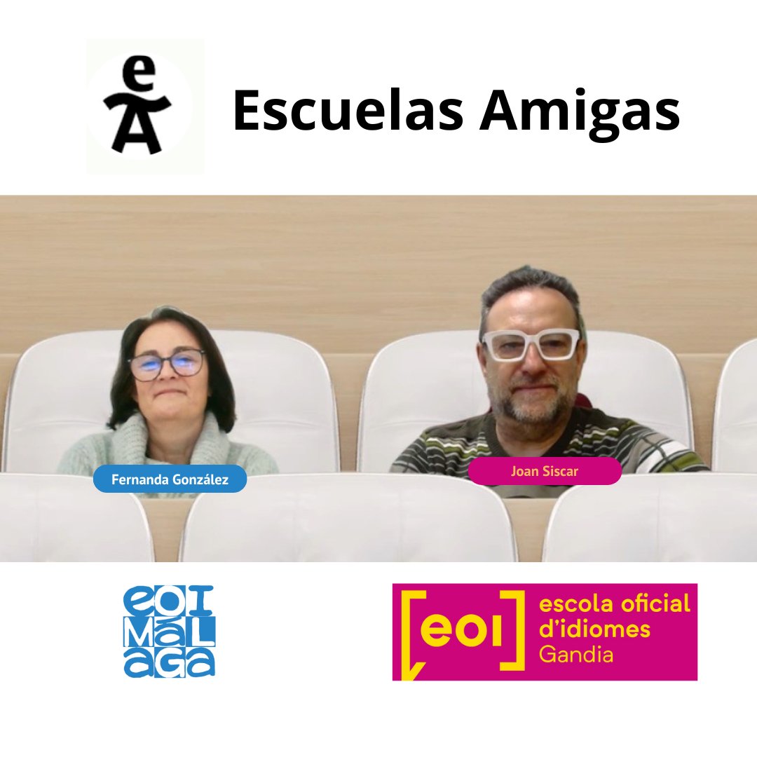 📢 ¡Algo emocionante está en marcha! 📢
Primera reunión con <a href="/jjsiscar/">JoanSiscar</a>  de <a href="/EOIGandia/">EOI Gandia</a> para dar forma a un proyecto muy especial. 🤝✍️
¿De qué se trata? 🤔 Pronto os lo contaremos... pero os adelantamos que vamos a viajar en el tiempo de una forma única. ⏳✨
<a href="/en_escuelas/">ESCUELAS AMIGAS EN LÍNEA</a>