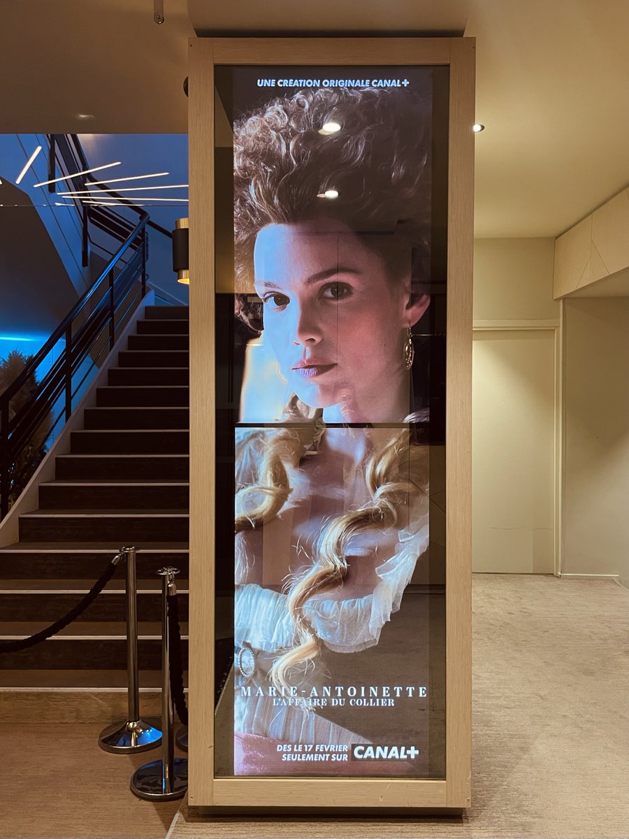📿Avant-première de MARIE-ANTOINETTE : L’AFFAIRE DU COLLIER en présence de l’équipe de la série hier soir à Paris. La nouvelle saison de la Création Originale CANAL+ signée par Louise Ironside revient en exclusivité sur <a href="/canalplus/">CANAL+</a> le 17 février. De Versailles au Palais-Royal, la