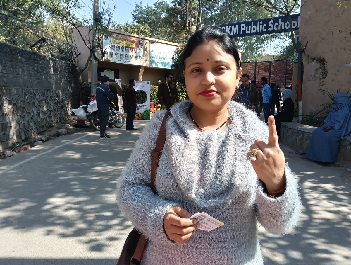 मेरा वोट दिल्ली के विकास के लिए, मेरा वोट दिल्ली में डबल इंजन की सरकार के लिए ! 

#DelhiElection2025