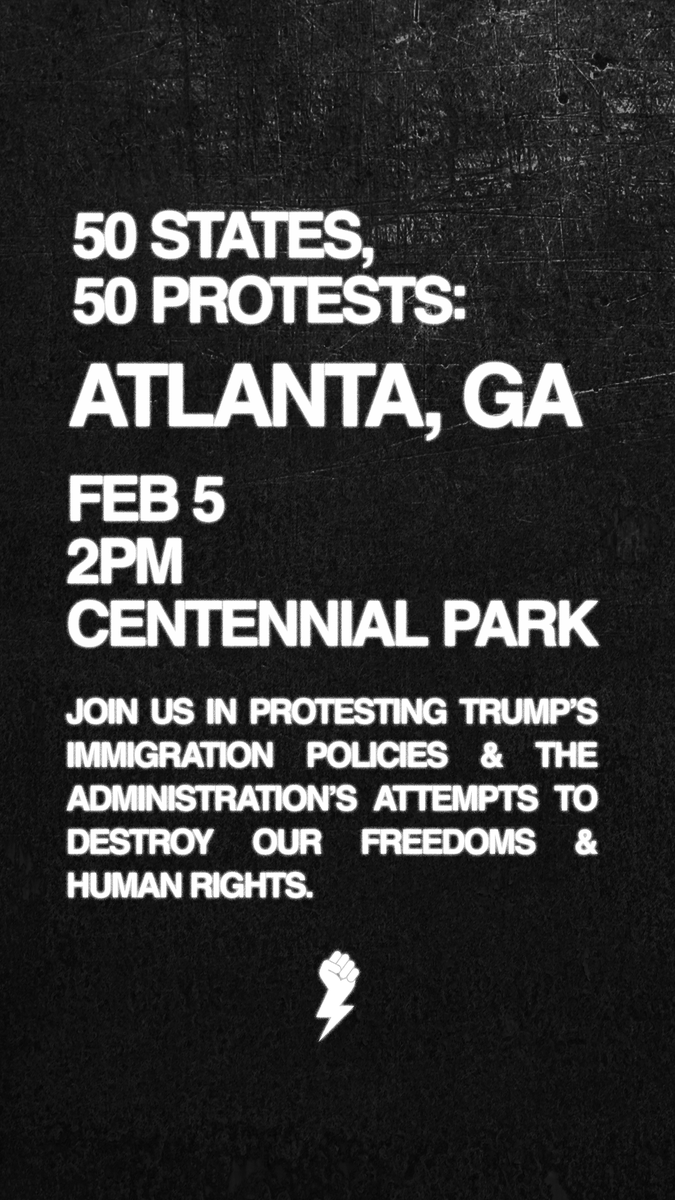 protestatlanta's tweet photo. Spread the word. https://t.co/QPt2bzG1CC