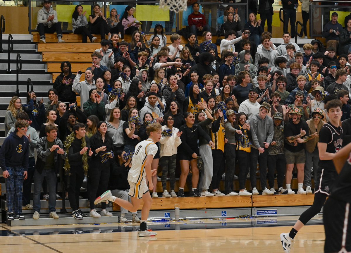 MenloKnights's tweet photo. WBAL boys' basketball: Sacred Heart Prep 67, Menlo 58.
-Ethan Zhao game-high 20 points, 3 steals
-Tate Cohen 11 points, 7 rebounds
-Aidan Stull 12 points, 4 assists
Knights next play host to Priory on Friday. https://t.co/8xVmlbK7kd