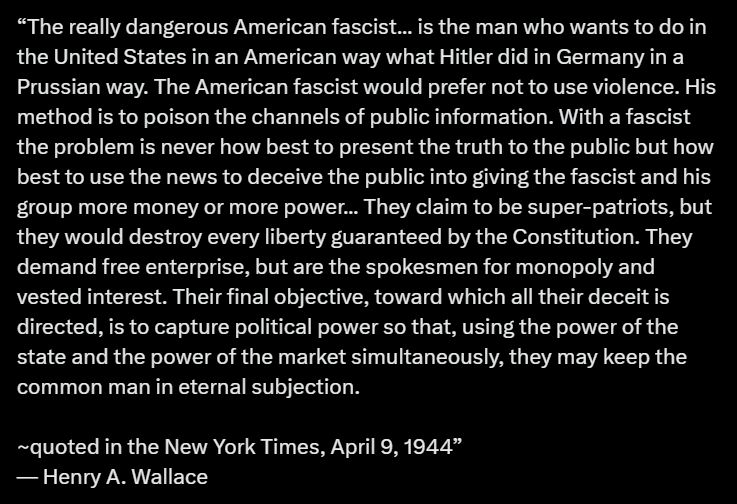 BlisterPearl's tweet photo. FDR's VP   ...KNEW. https://t.co/pRjuoaWq0W