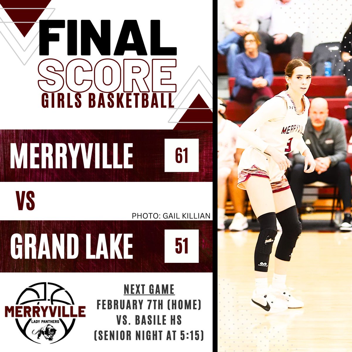 LadyPanthersMHS's tweet photo. Miranda Williams | 26 pts, 12 reb
Avery Cournoyer | 17 pts 
McKenna Speights | 14 pts https://t.co/k44SSCen13