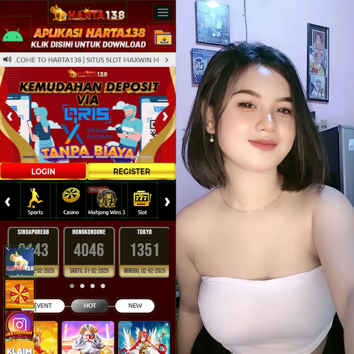 🚦 𝐇𝐀𝐑𝐓𝐀𝟏𝟑𝟖 Winrate Tinggi 98% 🚦
🔎 Cari Di Google "HARTA138"
✅ Link Daftar : moveurls.com/slot100harta138
🎁 Bonus Deposit 100%
.
.
.
.
Ngadu BPJS Pagiii Innalillahi Ciawi Dyandra Presiden
#harta138 #vcsbugilll  #LoveandDeepspaceRemindMe