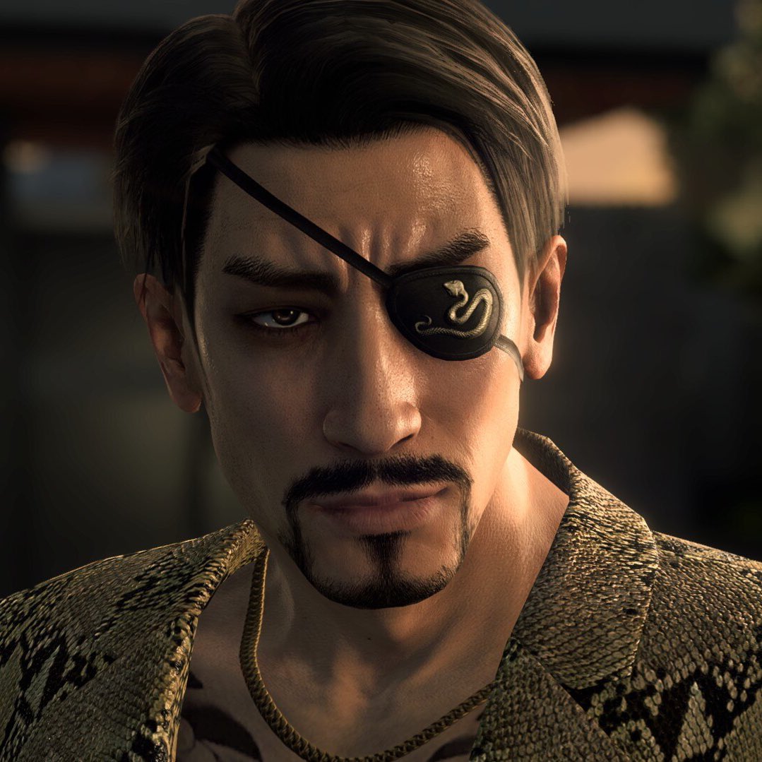 kiryu look at that face stop leaving him PLEASE STOP LEAVING HIM
