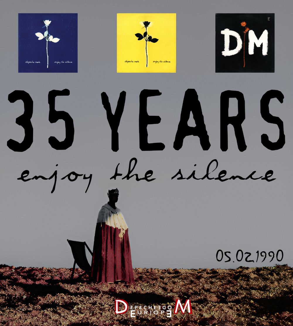 05|02|1990 
"Enjoy The Silence“

#DepecheMode #enjoythesilence #violator #release