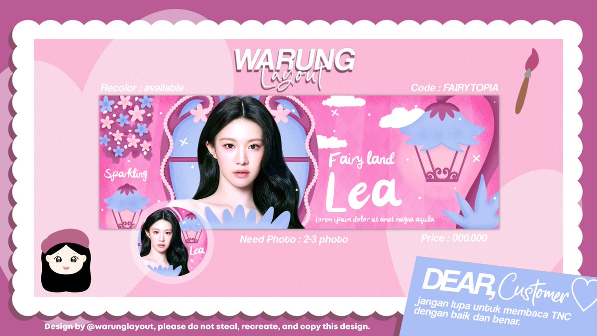 Help RT thankyou 🎐✨

Guys kenalin anak baruku yang mau aku jual as template 🤏🏻🤏🏻 aman tidak yaaa, makasihh banyakk. 🌸💖 btw siapa yang mau jdi mamahnya fairytopia, pantengin terus yah. 

#zonauang #zonaba