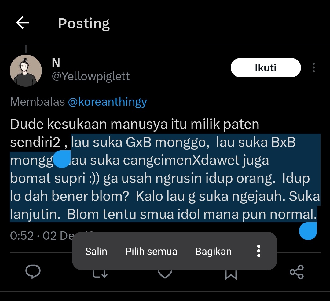 enamlimanomin's tweet photo. Bisa gitu ya....
Bisa beda narasinya kalo objeknya nomin https://t.co/ijKUHToJ06