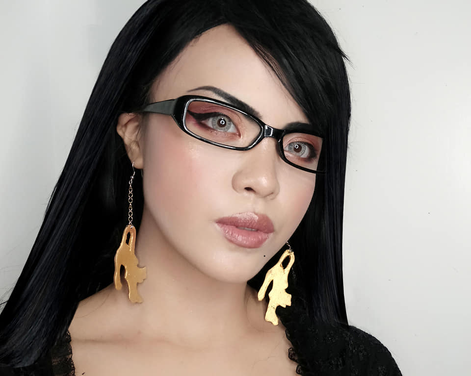 ruiojousama's tweet photo. I love doing makeup experiments for Bayonetta <3 Happy 15 years! #BAYONETTA15th https://t.co/7UvO8OMrLh