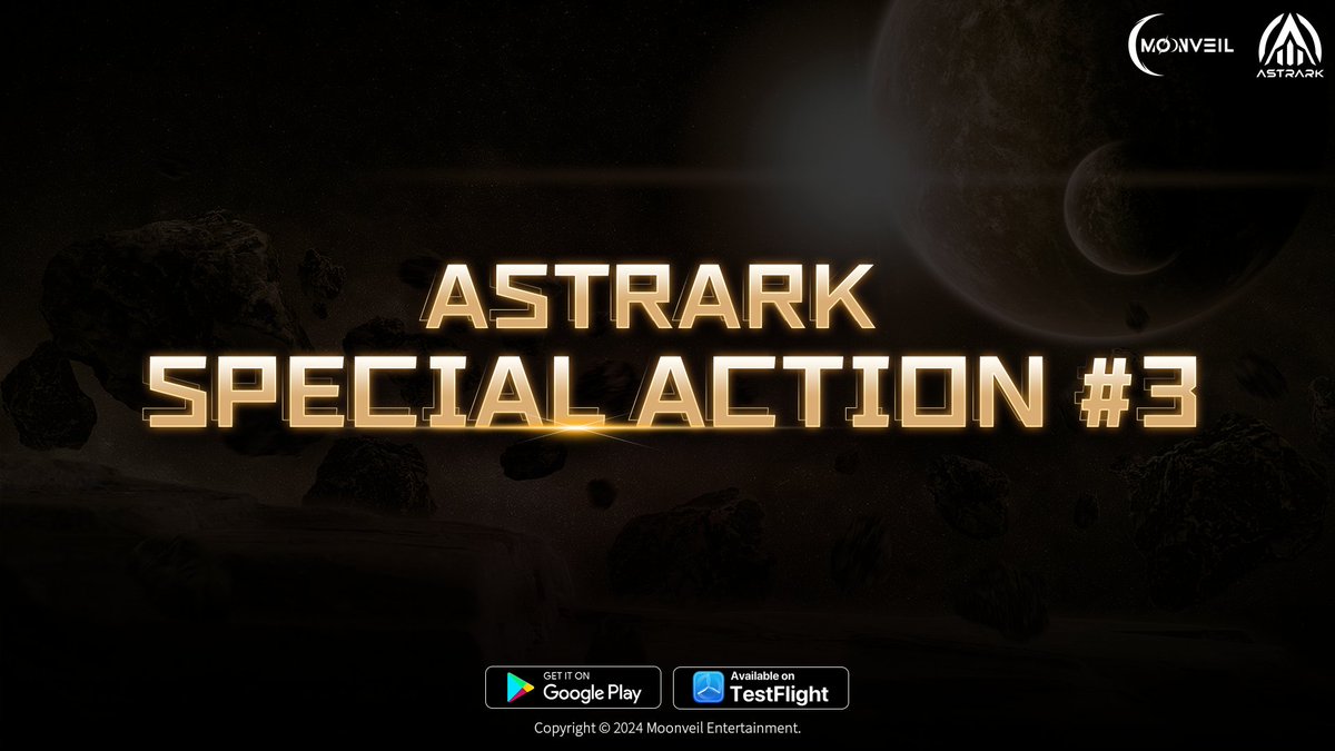 🚀 Moonwalker Initiative - Special Action #3 is here! 🚀

Play AstrArk and earn Moon Beams over the next 14 days! 🌙✨
🎯 Task 1: Complete 100 PVP matches
🎯 Task 2: Complete 200 PVP matches
🎯 Task 3: Complete 300 PVP matches

Are you ready for the challenge?