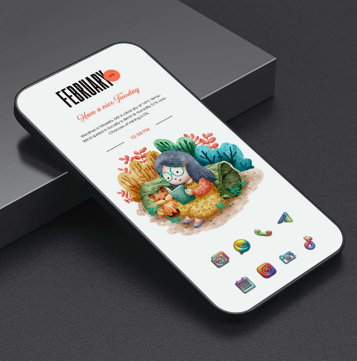 Good Nigth
#myhomescreen 

Lush Walls <a href="/AndroidTools3/">Android Tools 4U</a>
Crown Kwgt <a href="/setup_boy_sojib/">𝕏 Sojib 𝕏 🇧🇩🇵🇸™</a>
<a href="/DroidDecor/">Droid Decor</a>
Iris Light <a href="/Creativepixels7/">Creativepixels</a>

<a href="/SmartLauncher/">Smart Launcher</a>

#android #androidhomescreen #homescreensetup #Xiaomi #lockscreen  #android14 #homesetup #hyperOS #pocophone #minimal