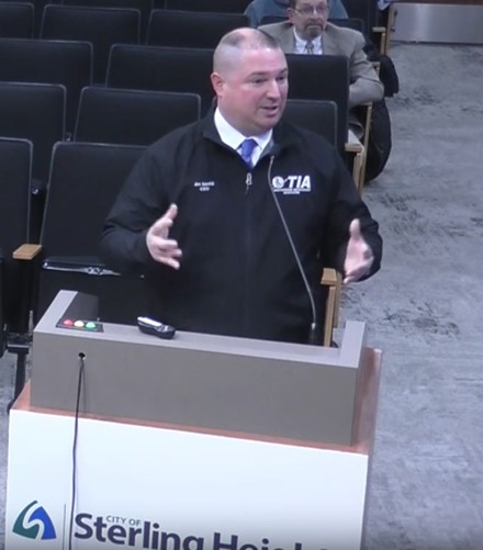 Jim Santilli (@jimsantilli) on Twitter photo Thank you to <a href="/sterlingheights/">Sterling Heights</a> City Manager Mark Vanderpool and Assistant City Manager Dale Dwojakowski for inviting me to speak at the City Council meeting this evening. The city is doing great things for public safety and the economy. Just arrived in Grand Rapids to join Thank you to <a href="/sterlingheights/">Sterling Heights</a> City Manager Mark Vanderpool and Assistant City Manager Dale Dwojakowski for inviting me to speak at the City Council meeting this evening. The city is doing great things for public safety and the economy. Just arrived in Grand Rapids to join