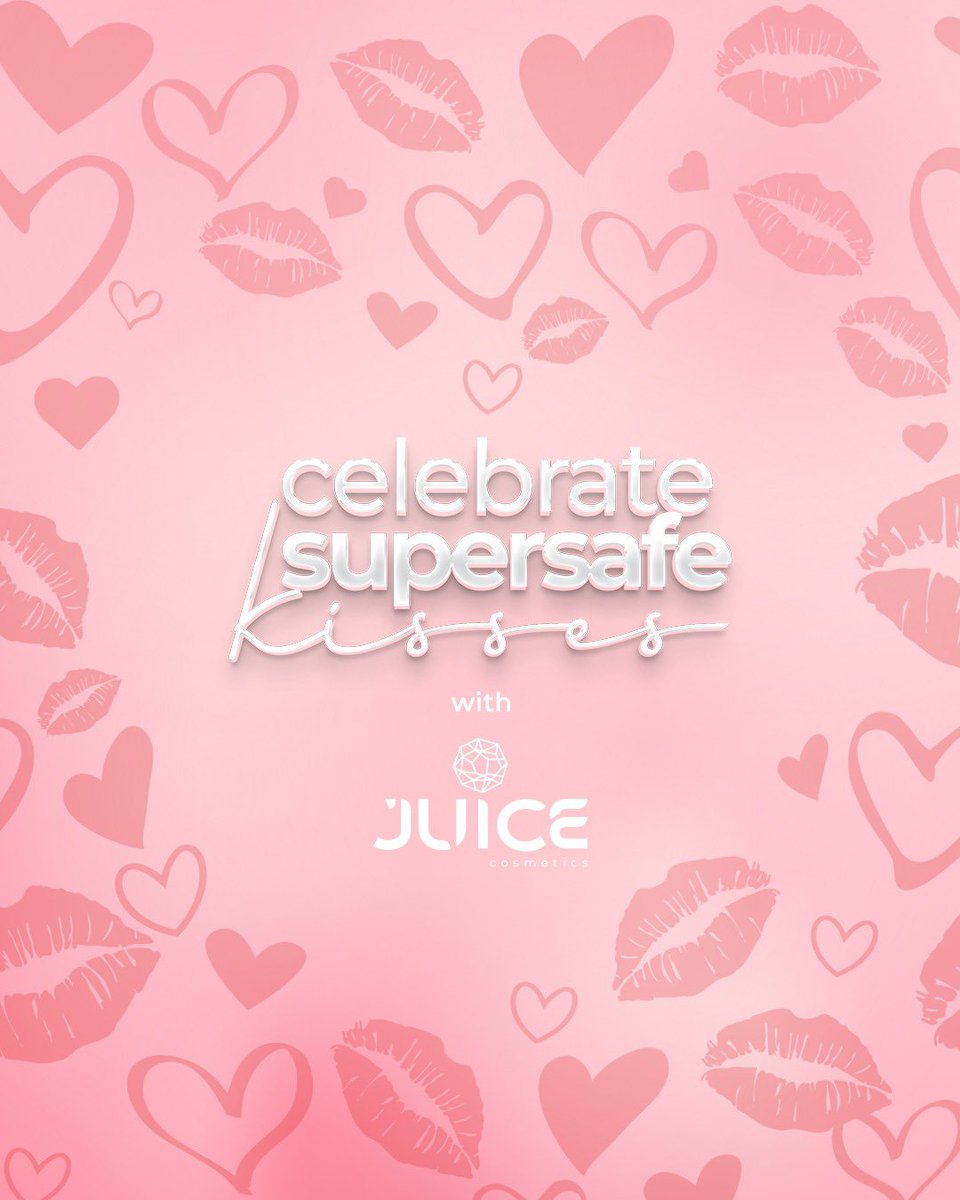 juicecosmetics's tweet photo. Pucker up, smart lovers!
This Valentine's,we're making every kiss supersafe &amp; swoon-worthy. Get ready for smooch proof shades, flirty vibes &amp; all the love your lips deserve, because loving smart is the new sexy! For more updates follow us on https://t.co/Y3NUXp4Qrn https://t.co/Jr5hCrE94g