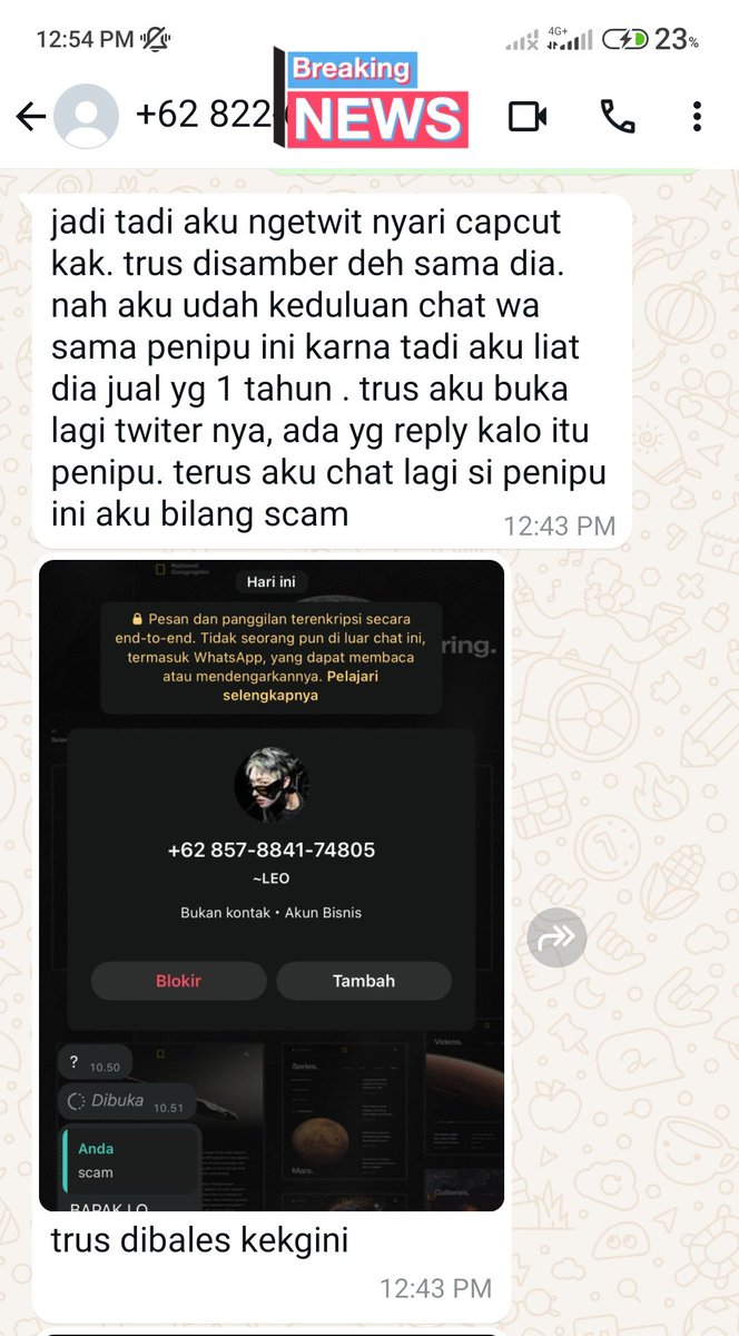 calibrhee's tweet image. help rt/repost temen-timun.

buat semua c tolong lebih hati-hati lagi dalam memilih seller yaa. ini c ku hampir ketipu sama seller tidak bertanggung jawab, tapi si scammer malah ganti ava dan usn X nya pake ava dan nama c ku.