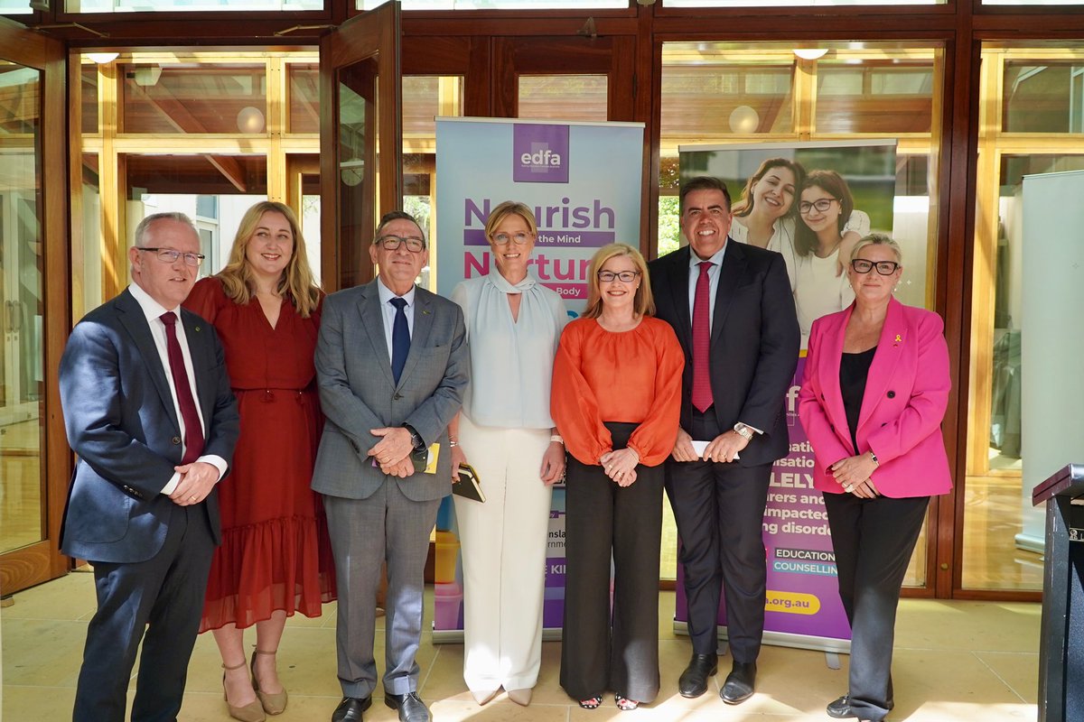 Milton Dick (@miltondickmp) on Twitter photo It was an honour to host <a href="/edf_aust/">Eating Disorders Families Australia</a> and The Embrace Hub today as they launched their brand new program - Nourish, Nurture, Notice. It was an honour to host <a href="/edf_aust/">Eating Disorders Families Australia</a> and The Embrace Hub today as they launched their brand new program - Nourish, Nurture, Notice.