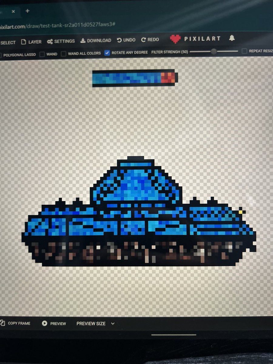 hotbarrelstudio's tweet photo. I need to post some updates! Lots of changes to the actual game. Added alien projectiles, UI, some other things as well. Will post an update video soon I hope, for now here are some different colored tanks. Seriously thinking of redoing the tank later on in development. https://t.co/boSVcp4n0x