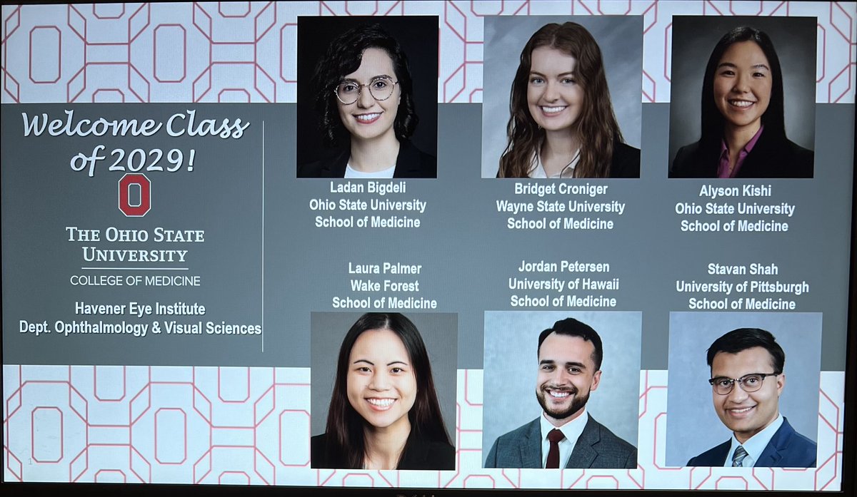 DrSyMoroi's tweet image. 🥁🥁🥁🥁🥁🥁 to Class of 2029. Welcome to Buck👁️ nation! We are thrilled to have you join @OhioStateEye!