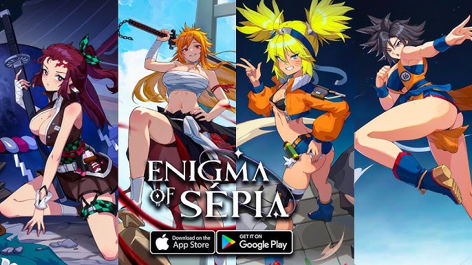 AniNewsAndFacts's tweet image. Engima of Sepia - A New Gacha Game which is using genderbent ripoff of popular anime Characters:

1. Tanjiro, Ichigo, Naruto, Goku
2. Deku
3. Gojo Satoru
4. Denji
