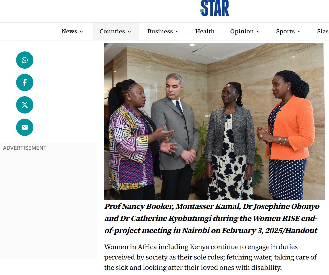 WomenRISE (@womenrise6) on Twitter photo "Climate change, conflict, and COVID-19 can’t stop the fight for gender equality! Dr. Josephine Obonyo: ‘It’s time to propel women forward, shift attitudes, and embed equality in policy.’ #WomenRISE <a href="/aphrc/">APHRC</a> <a href="/AKU_GSMC/">AKU Graduate School of Media and Communications</a> <a href="/asanka_lka/">Asanka Wijesinghe</a> <a href="/darshinigov/">darshini govindasamy</a>
Read more: shorturl.at/hObwn "Climate change, conflict, and COVID-19 can’t stop the fight for gender equality! Dr. Josephine Obonyo: ‘It’s time to propel women forward, shift attitudes, and embed equality in policy.’ #WomenRISE <a href="/aphrc/">APHRC</a> <a href="/AKU_GSMC/">AKU Graduate School of Media and Communications</a> <a href="/asanka_lka/">Asanka Wijesinghe</a> <a href="/darshinigov/">darshini govindasamy</a>
Read more: shorturl.at/hObwn