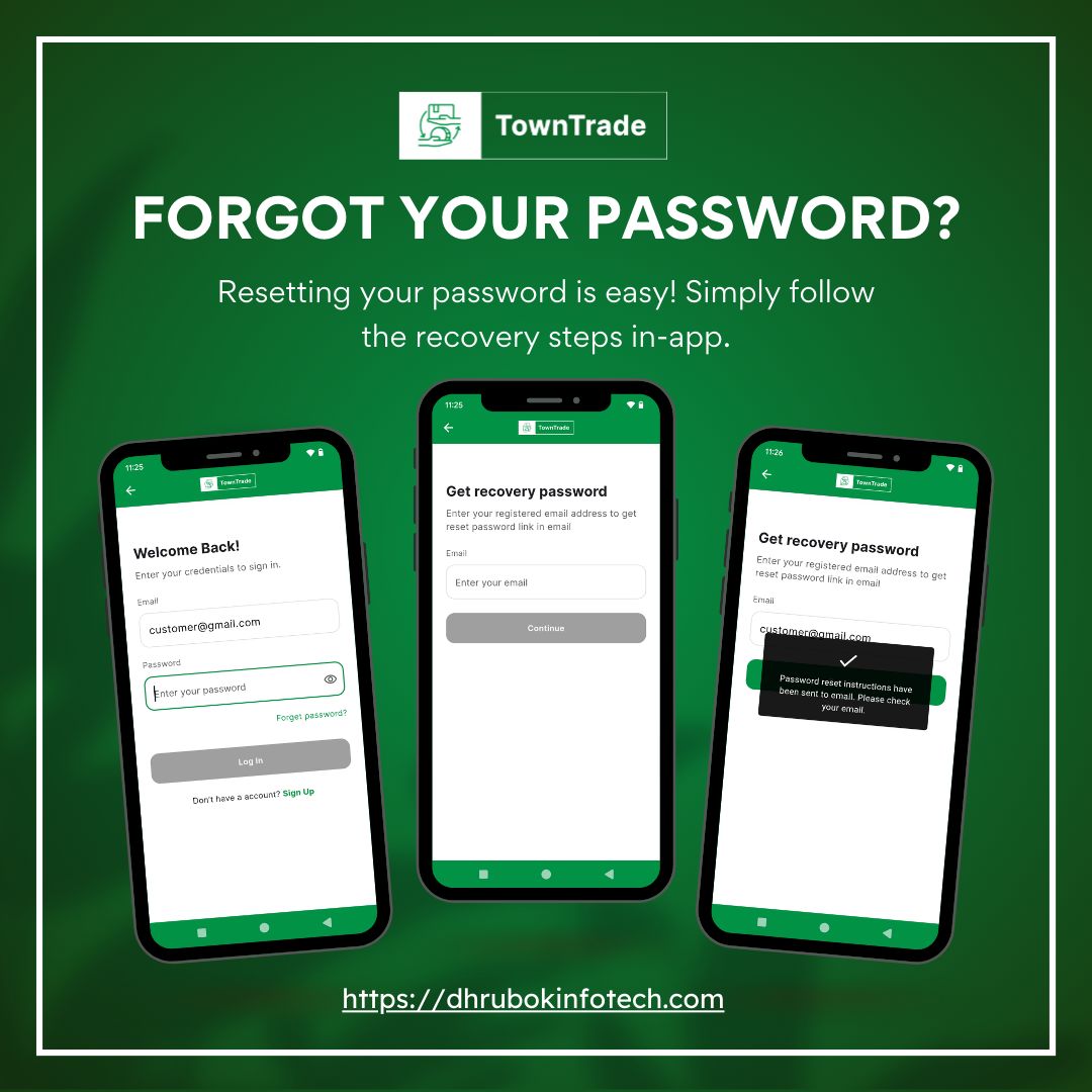 dhrubokinfotech's tweet image. Can&apos;t remember your password? No problem! TownTrade makes account recovery easy. Try it now! 

💡 Get it today on CodeCanyon!

👉 buff.ly/3UXe9QZ

👀 See the demo: buff.ly/3Zd4w3b

#TownTrade #PasswordRecovery #ClassifiedApp #Dhrubok
