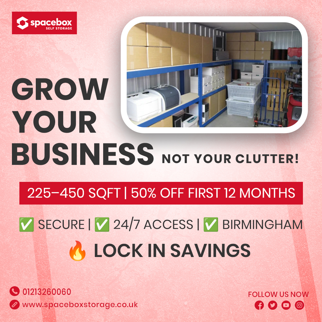 Spacebox Self Storage tweet media