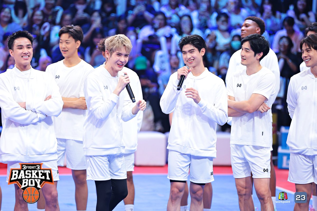 Streetbask3x3's tweet image. TEAM WHITE #3FIGHT3BASKETBOY #Workpoint23 #Workpoint #DRAFTDAY