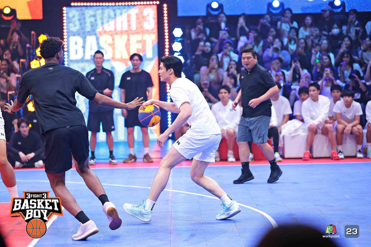 Streetbask3x3's tweet image. TEAM WHITE #3FIGHT3BASKETBOY #Workpoint23 #Workpoint #DRAFTDAY