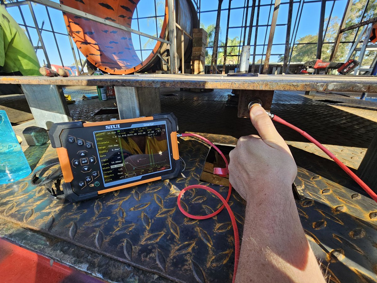 ndt_siui's tweet image. #Smartor for ultrasonic testing underfloor pins in Australia