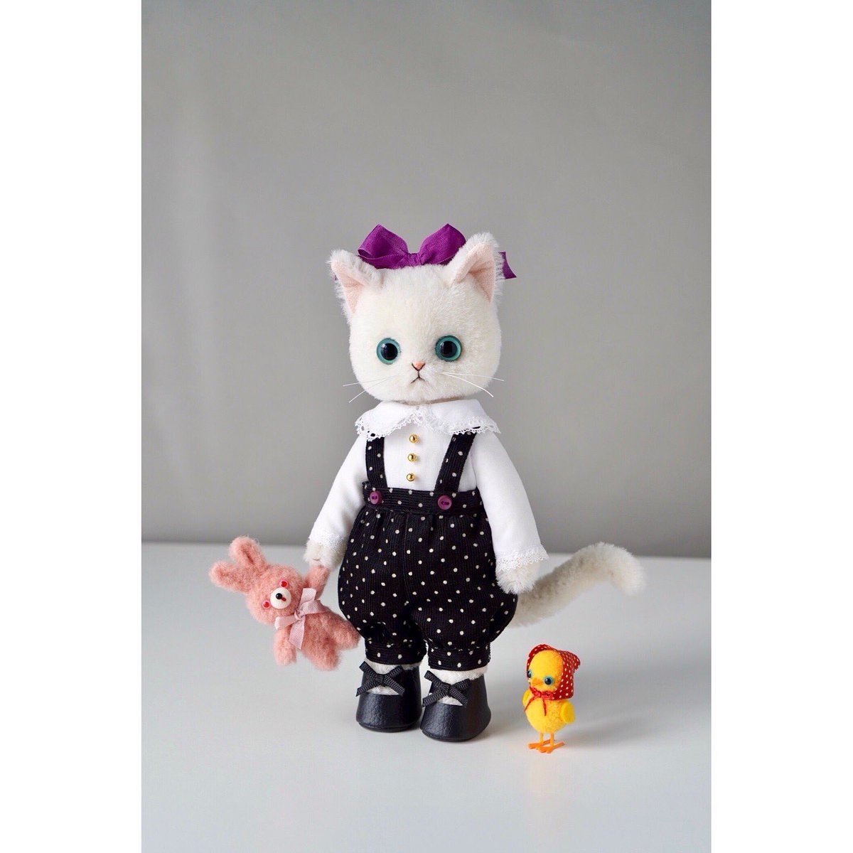 parico222's tweet photo. 水玉バルーンパンツとピンクのうさちゃん🐇🩷

明日ヤフオク出品予定です♪☺️ https://t.co/RNLlOXxIzn