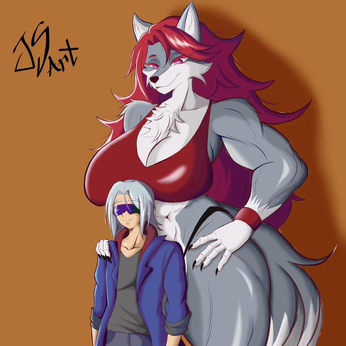 JinsorSam_art's tweet photo. Jinsor y Sofia loba a color terminado
Sera que salgo vivo de este encuentro con la Loba Sofia gente!? O morire por snusnu? XD
#originalcharacter #OC #originalcharacterart #avatar #ocavatar https://t.co/TM6SoNhQ3b