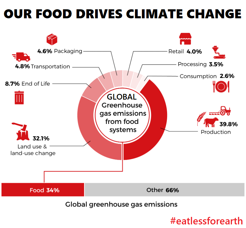 eatlessforearth's tweet photo. If the American diet continues to spread to other countries, it will cause a total collapse of our planet's environment.

#eatlessforearth
#Microplastics 
#climatechange
#environment https://t.co/9SEhIisrMx