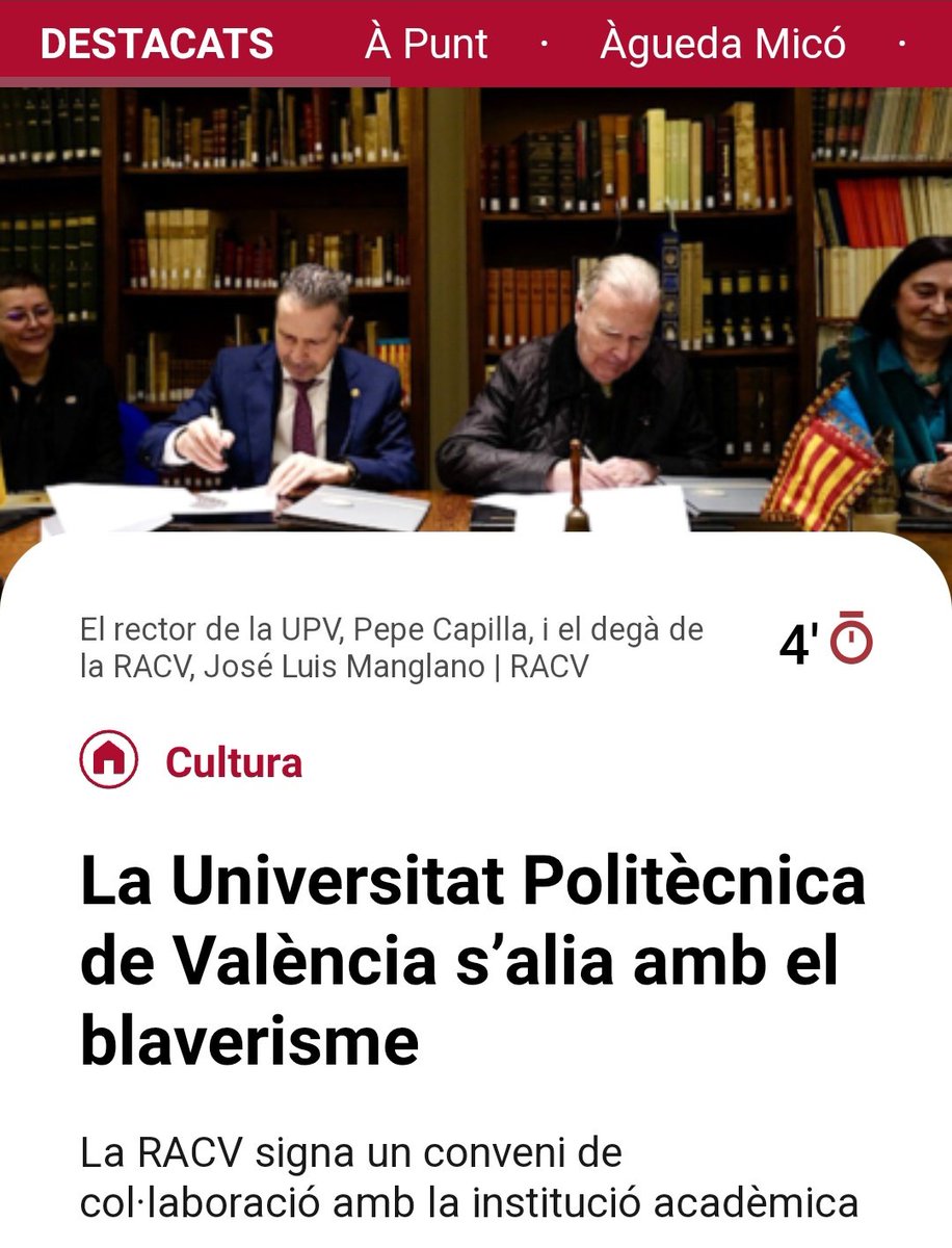 Valenciaina1312's tweet photo. És insuportable ser valencià. Açò és només d'ahir. Estem vivint a un infern governat per terraplanistes lingüístics, odiadors del valencià, ignorants fanàtics, feixistes, corruptes, toreros, destrossadors de l'horta, la platja, la cultura i qualsevol cosa que toquen. No puc més. https://t.co/p8Fw2MdQ0w