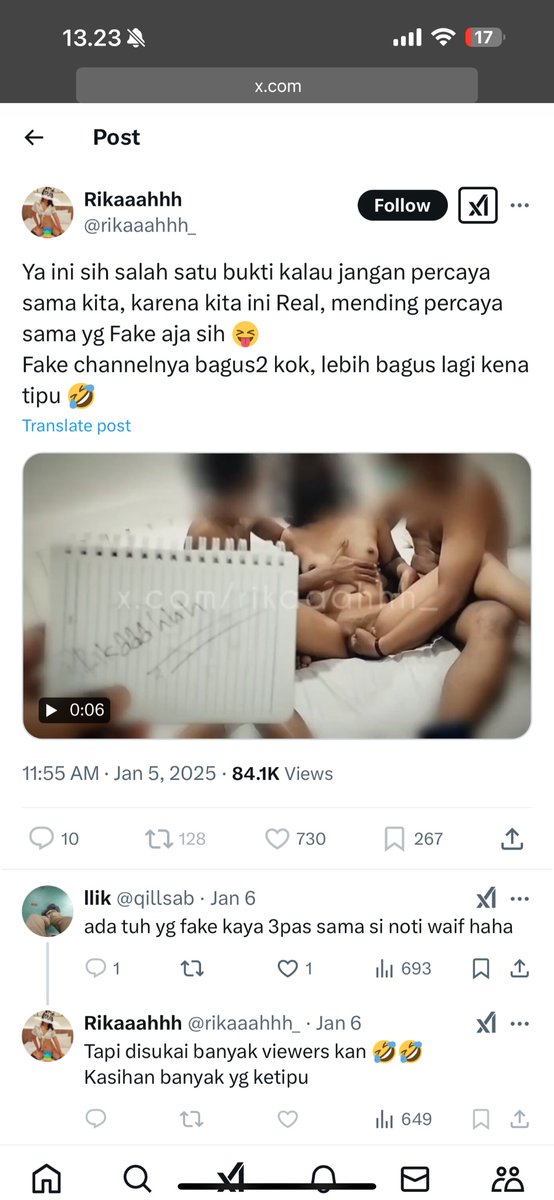 elizebeth491699's tweet photo. real real real darimane 🫢 , 200 mah sm gua gada apa apanya si buat byr meki busuk lu aja dah tukang nipu @rikaaahhh_ https://t.co/DSiVo9P223