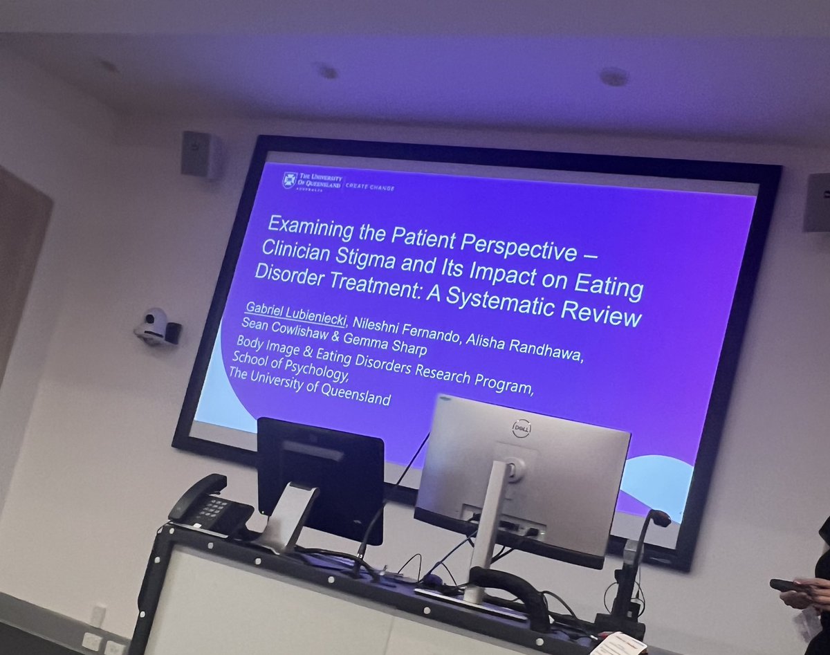 Gabriel Lubieniecki (@gabbylubi) on Twitter photo Had an awesome time presenting at <a href="/ASBHM1/">Australasian Society for Behavioural Health & Med</a> conference on our eating disorder research on perceived clinician stigma <a href="/gemmasharp11/">Professor Gemma Sharp</a> <a href="/UQPsych/">UQPsych</a> <a href="/UQMedicine/">UQ Medicine</a> <a href="/CoRe_ED_Global/">Consortium for Research in Eating Disorders</a>
Check the article out here: rdcu.be/d8FnB Had an awesome time presenting at <a href="/ASBHM1/">Australasian Society for Behavioural Health & Med</a> conference on our eating disorder research on perceived clinician stigma <a href="/gemmasharp11/">Professor Gemma Sharp</a> <a href="/UQPsych/">UQPsych</a> <a href="/UQMedicine/">UQ Medicine</a> <a href="/CoRe_ED_Global/">Consortium for Research in Eating Disorders</a>
Check the article out here: rdcu.be/d8FnB