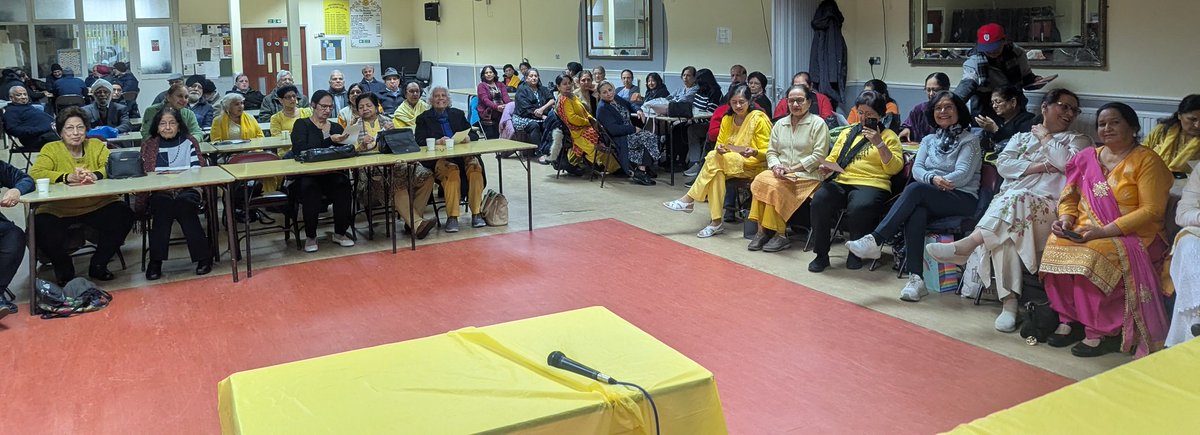When you go to an engagement event at the Punjabi centre and don't want to leave 🙏🏾, thank you for the invite and your  insights and experience as carers in the borough  <a href="/RedbridgeLive/">Redbridge Council</a> <a href="/firewool/">Mark Santos</a> <a href="/KamRai7/">Kam Rai</a>