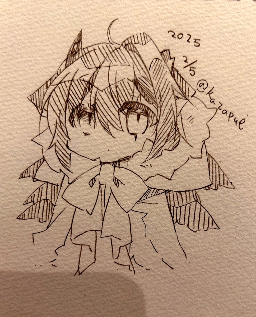 仕事の日のアナログ。
6日目 