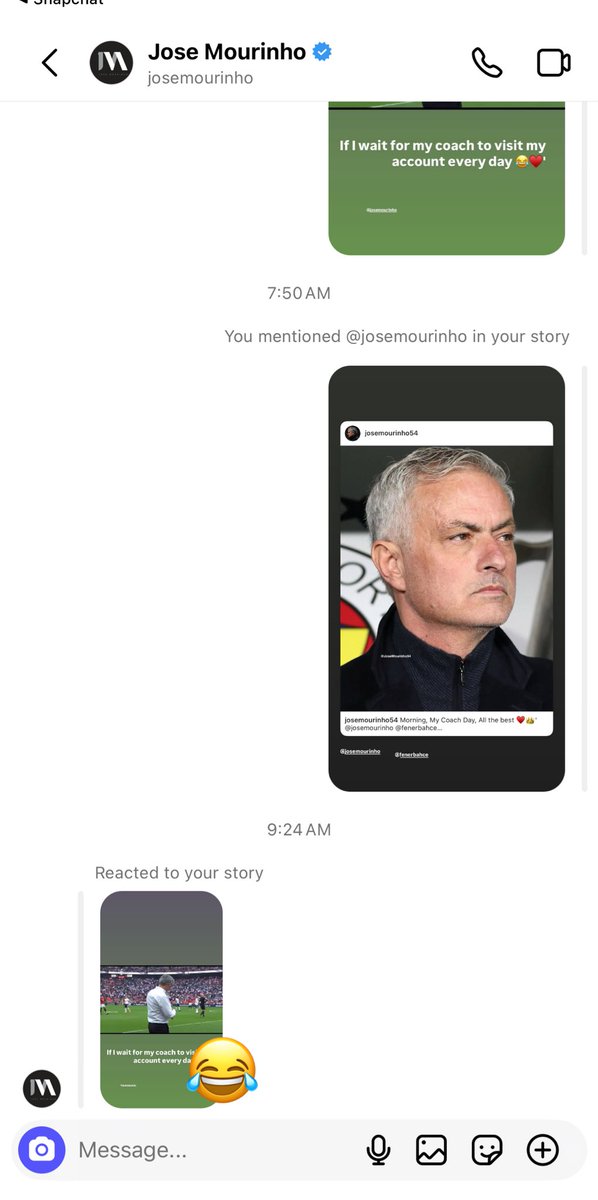 مورينهو ' 750 ' tweet media