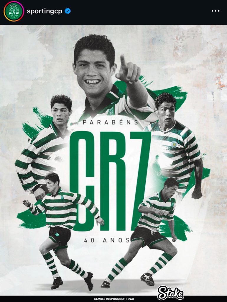BakrHHHHH's tweet photo. 🥳 عزيزي @Cristiano ، من ريال مدريد، نود أن نرسل لك تهنئة حارة بمناسبة عيد ميلادك الأربعين. كل مشجعي ريال مدريد فخورون بأسطورتك وبما تمثله في تاريخنا. يوم سعيد مع عائلتك وأحبائك.@Cristiano @realmadrid 🫶❤️‍🔥4️⃣0️⃣ https://t.co/RF8JxUKmGy