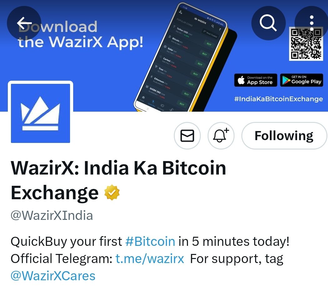 crypto__asad's tweet image. #Wazirx India ka Bitcoin Exchange ❌

#Wazirx India ka Biggest Scam Exchange #Chor ✅

What is your opinion @WazirXIndia