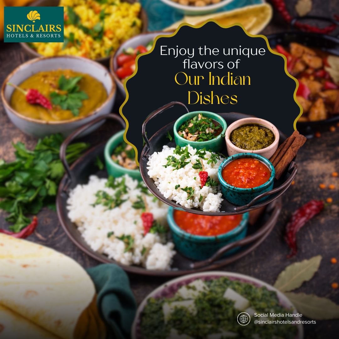 sinclairshotels's tweet photo. Our restaurants serve some of India’s most treasured dishes #diningatSinclairsHotels https://t.co/1bMt4BiAHd