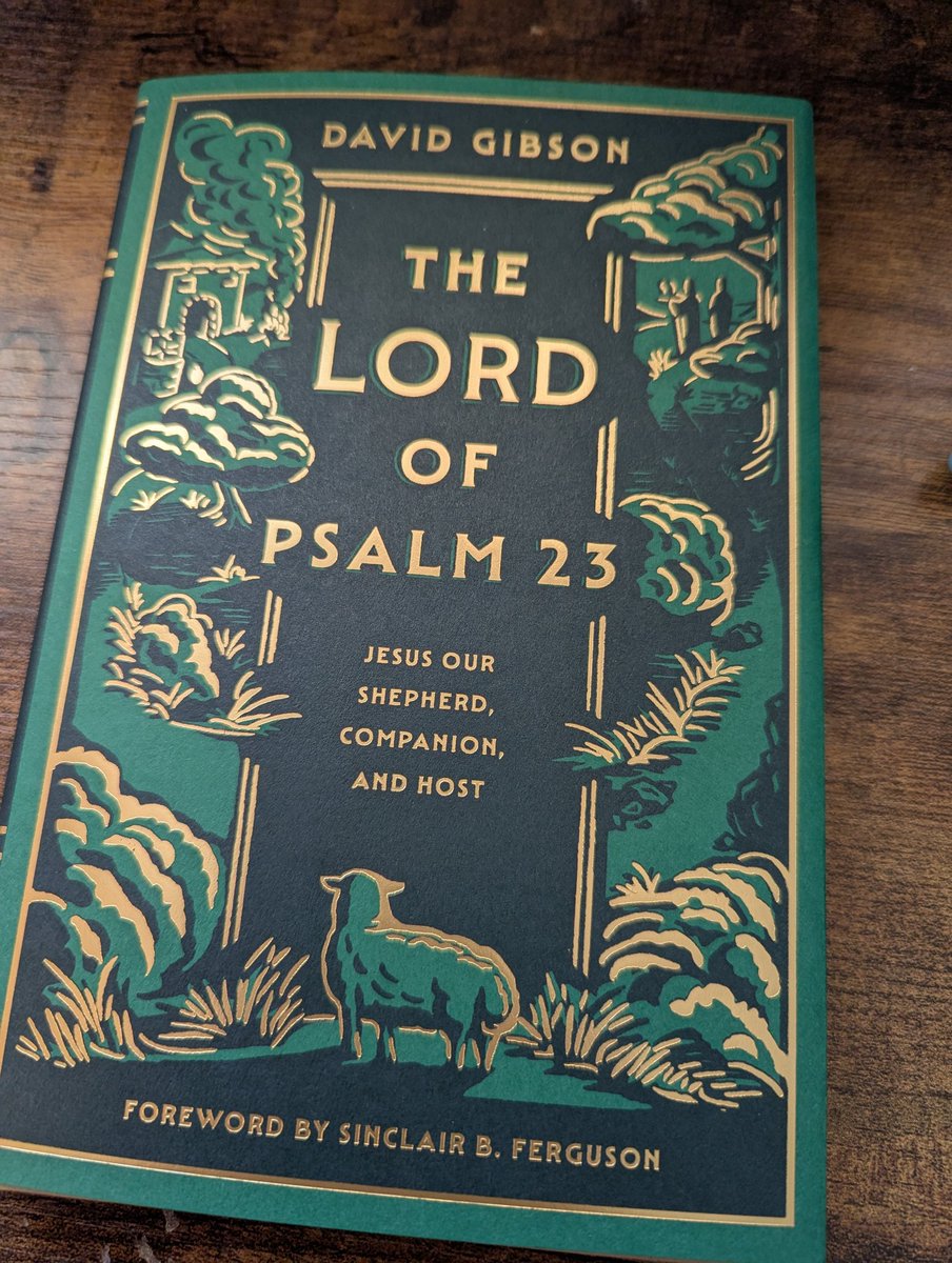 If you are looking for a rich and Christ centered look at Psalm 23, I can't recommend this book 'The Lord of Psalm 23' highly enough! It has been a comfort for me to read. #christianbooks