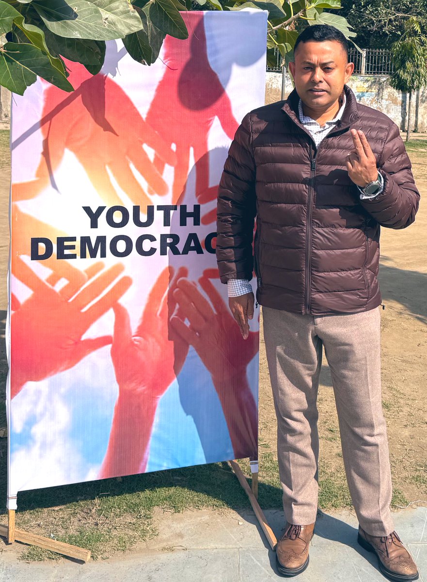 #DelhiElection2025
Go out and vote Delhi !